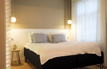 Фото номера Стандартный двухместный номер с 1 кроватью Отель Lillan Hotel Café Butik г. Тампере 10