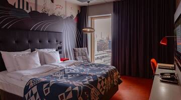 Фото номера Двухместный номер с 1 кроватью Отель Solo Sokos Hotel Torni Tampere г. Тампере 6