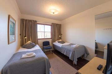 Фото номера Двухместный номер с 2 отдельными кроватями Отель Hotel Haapalinna г. Тампере 23