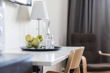 Фото номера Двухместный номер с 2 отдельными кроватями Отель Hotel Hermica г. Тампере 3