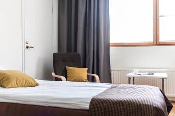 Фото номера Семейный номер (для 2 взрослых и 2 детей) Отель Hotel Hermica г. Тампере 4