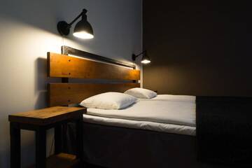 Фото номера Двухместный номер с 2 отдельными кроватями Отель Hotelli Ville г. Тампере 13